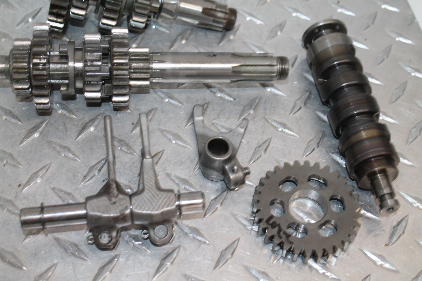 ヤマハ ギア 1971 YAMAHA CT1 TRANSMISSION GEARS TRANNY GEAR SET SHIFT FORKS