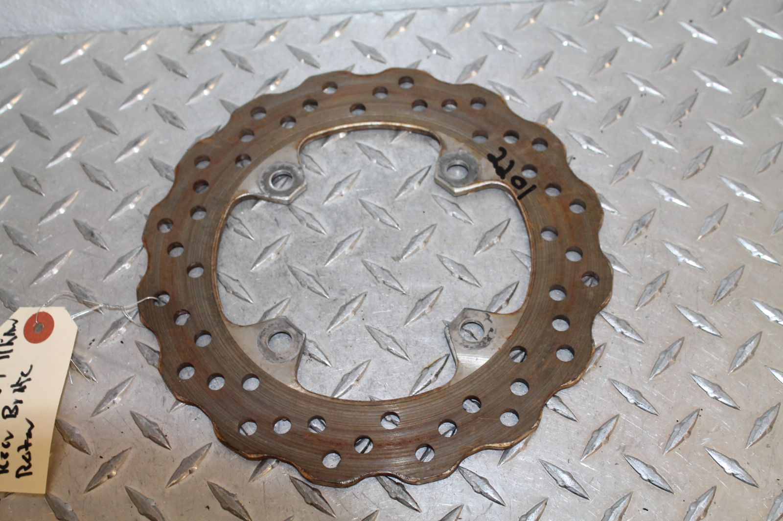 2011 KAWASAKI NINJA ZX6R REAR BRAKE ROTOR 41080-0040 | eBay